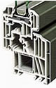 Kunststoff-Aluminiumverblendet